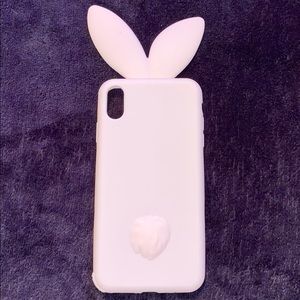 Bunny Rabbit ears silicone iphone xs max case